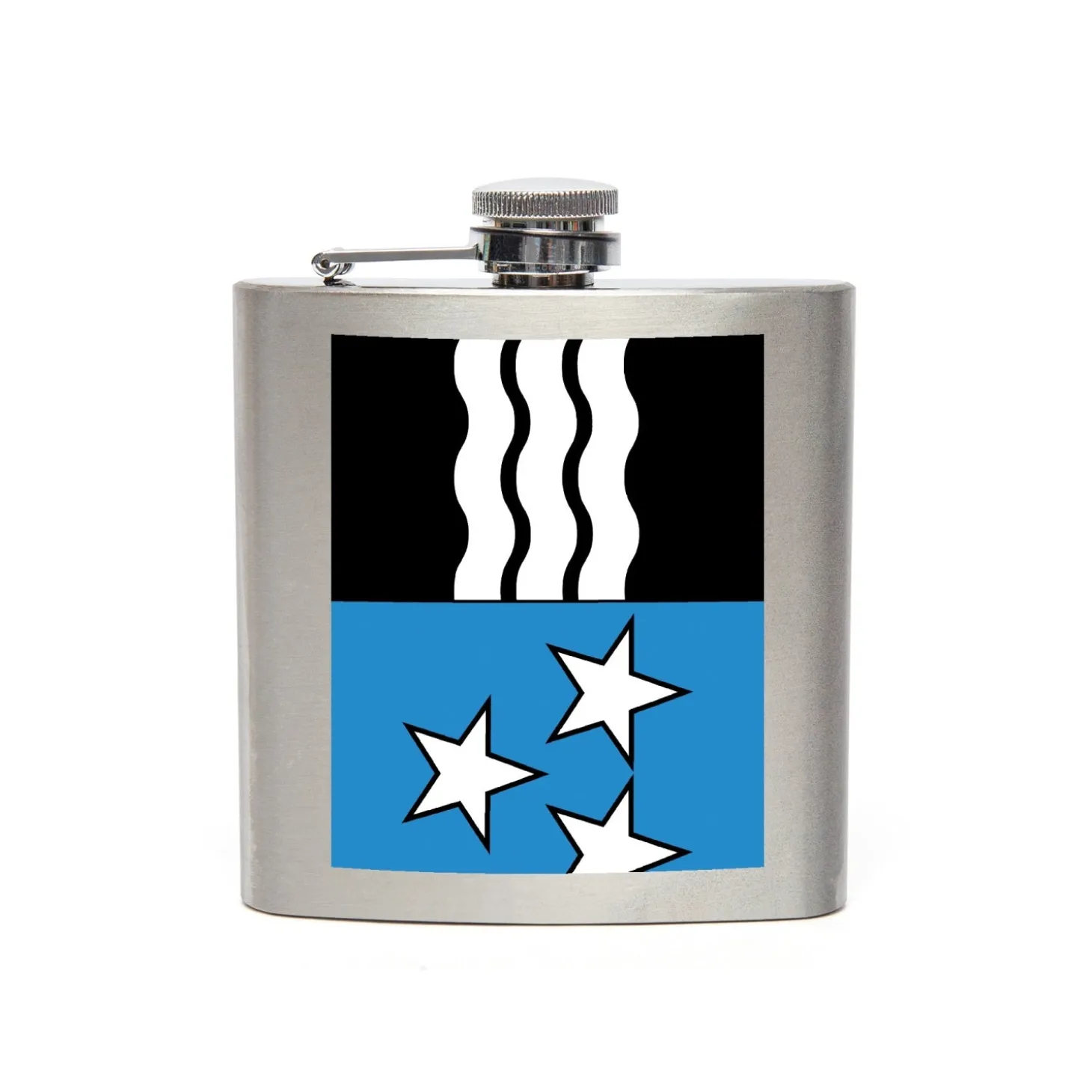 Aargau Taschenflasche aus Edelstahl