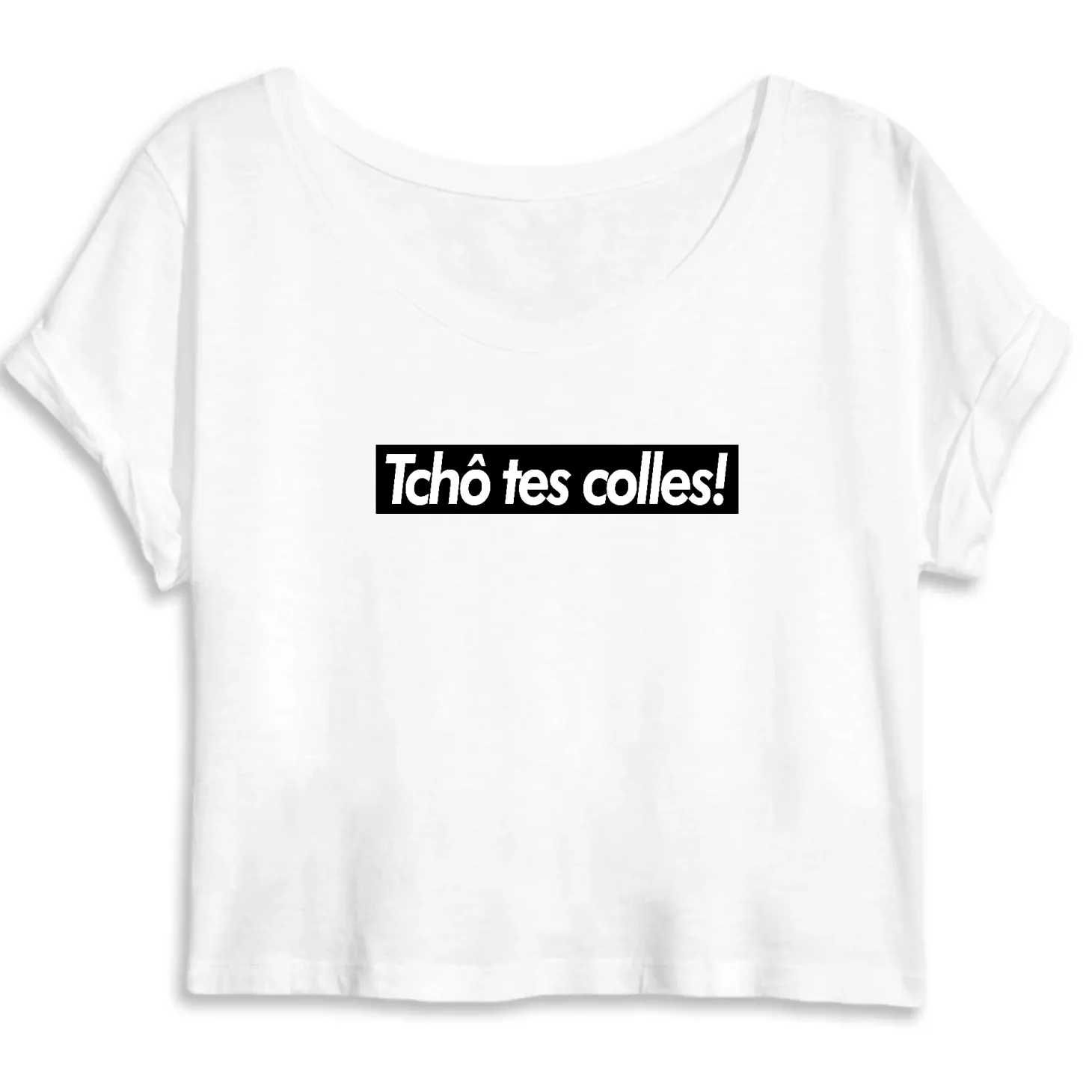 Bio Crop Top | Tchô deine Kleber!