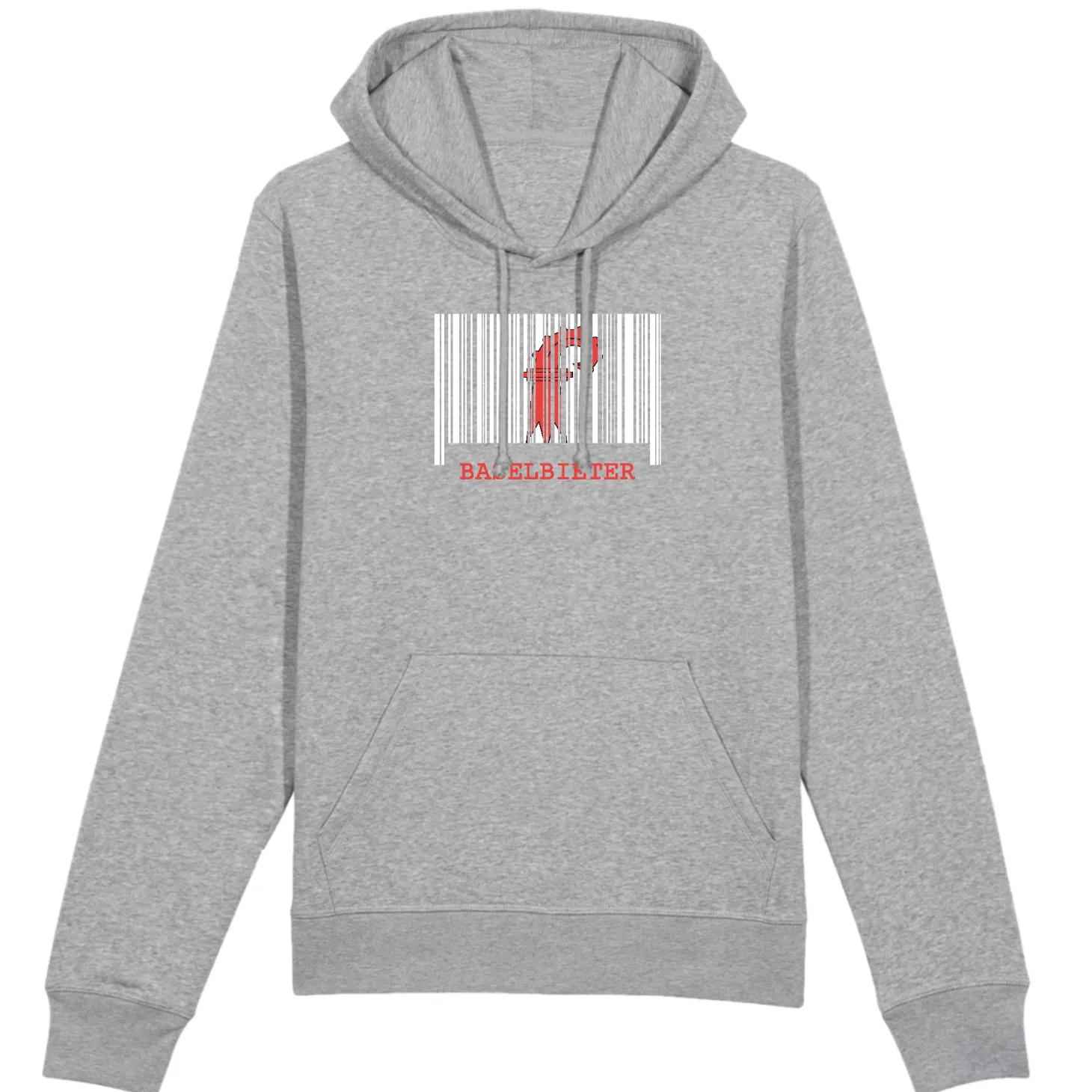 BIO-Hoodie | Baselbieter Barcode
