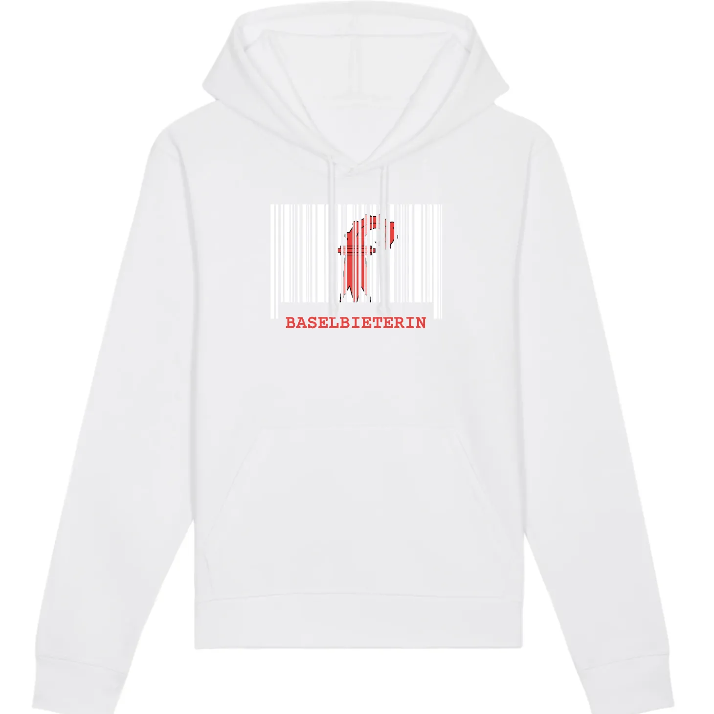 BIO-Hoodie | Baselbieterin-Barcode