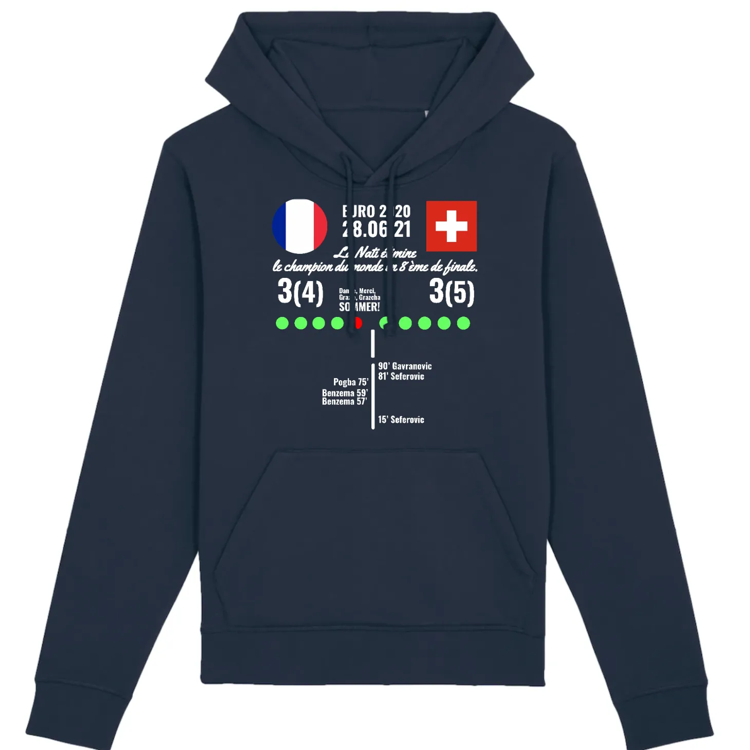 biohoodie__spiel_frankrei_2.webp Bio-Hoodie | Spiel Frankreich - Schweiz - Euro 2020