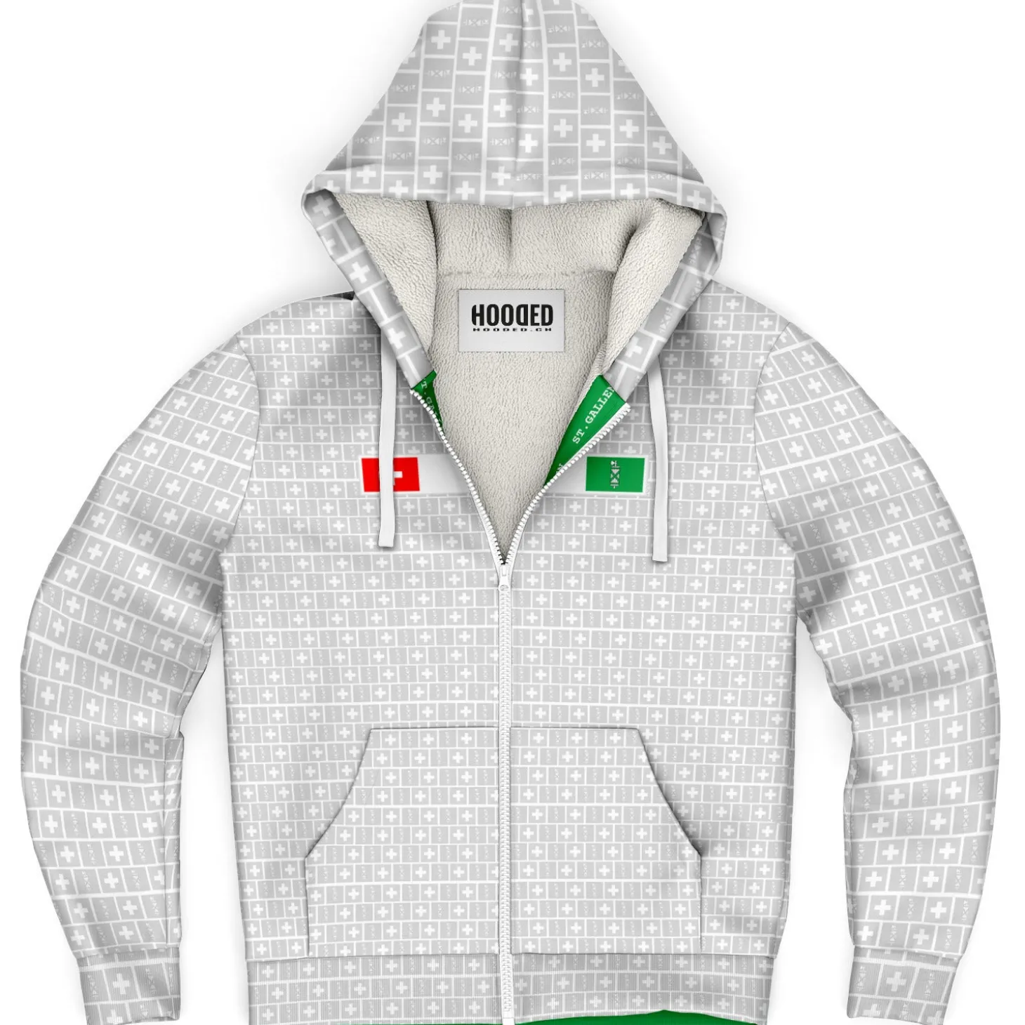 deluxe_hoodie__st_gallen__2-1.webp Deluxe Hoodie - St. Gallen Muster weiss