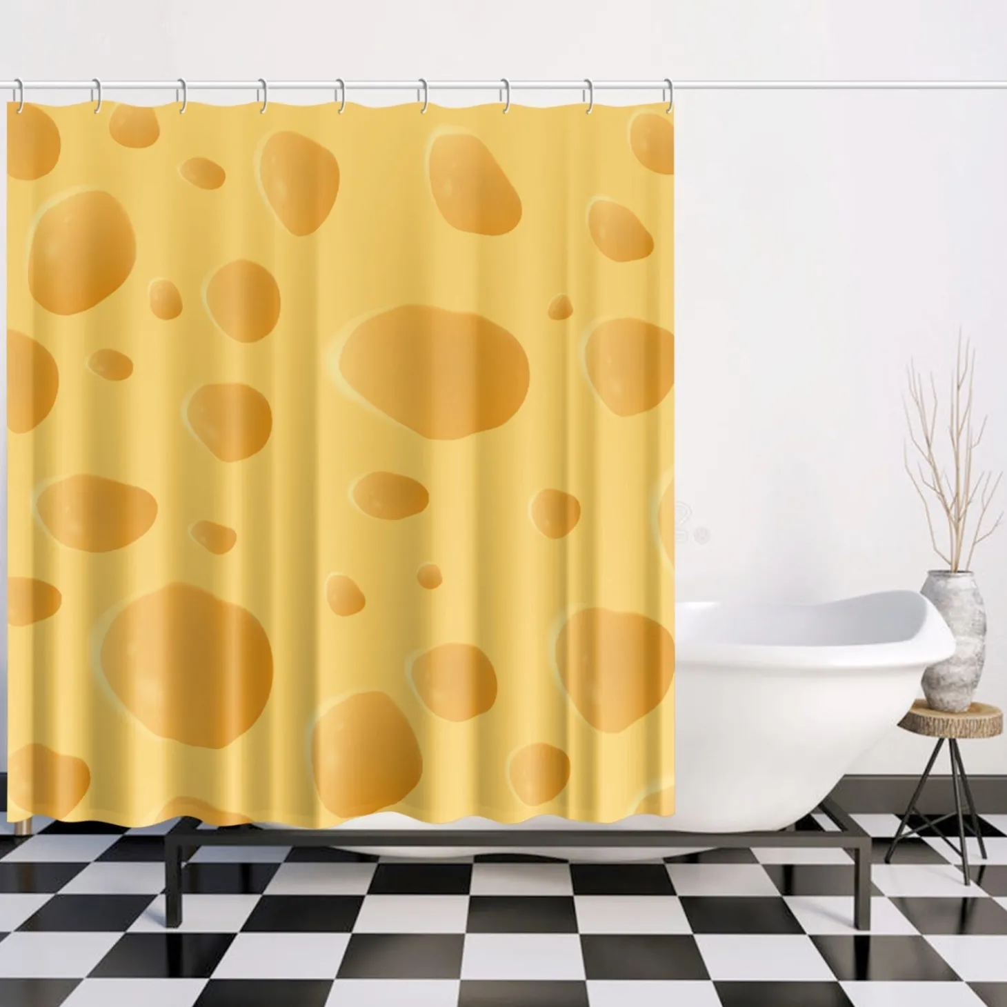 Emmentaler Duschvorhang
