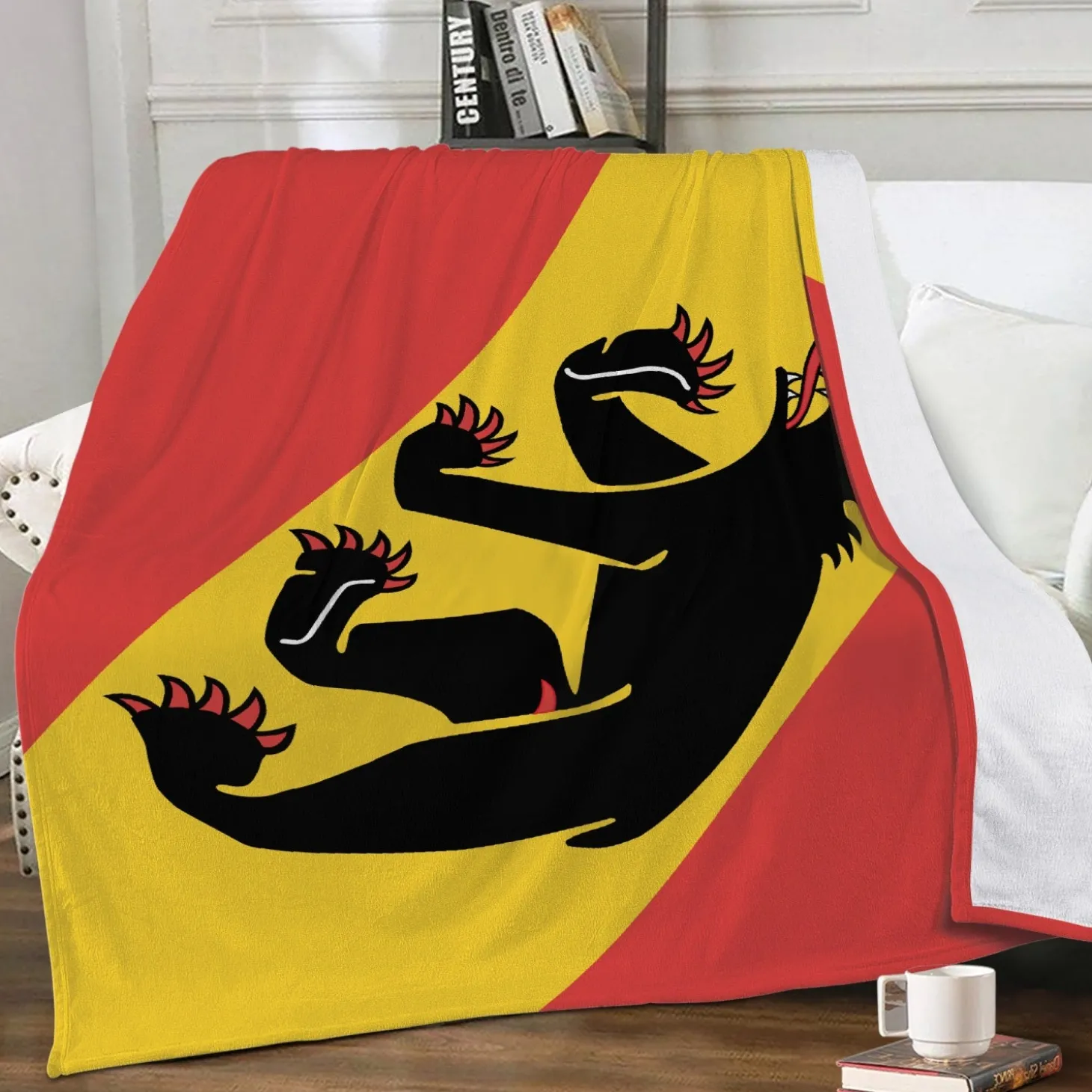 Fleecedecke Bern Flagge