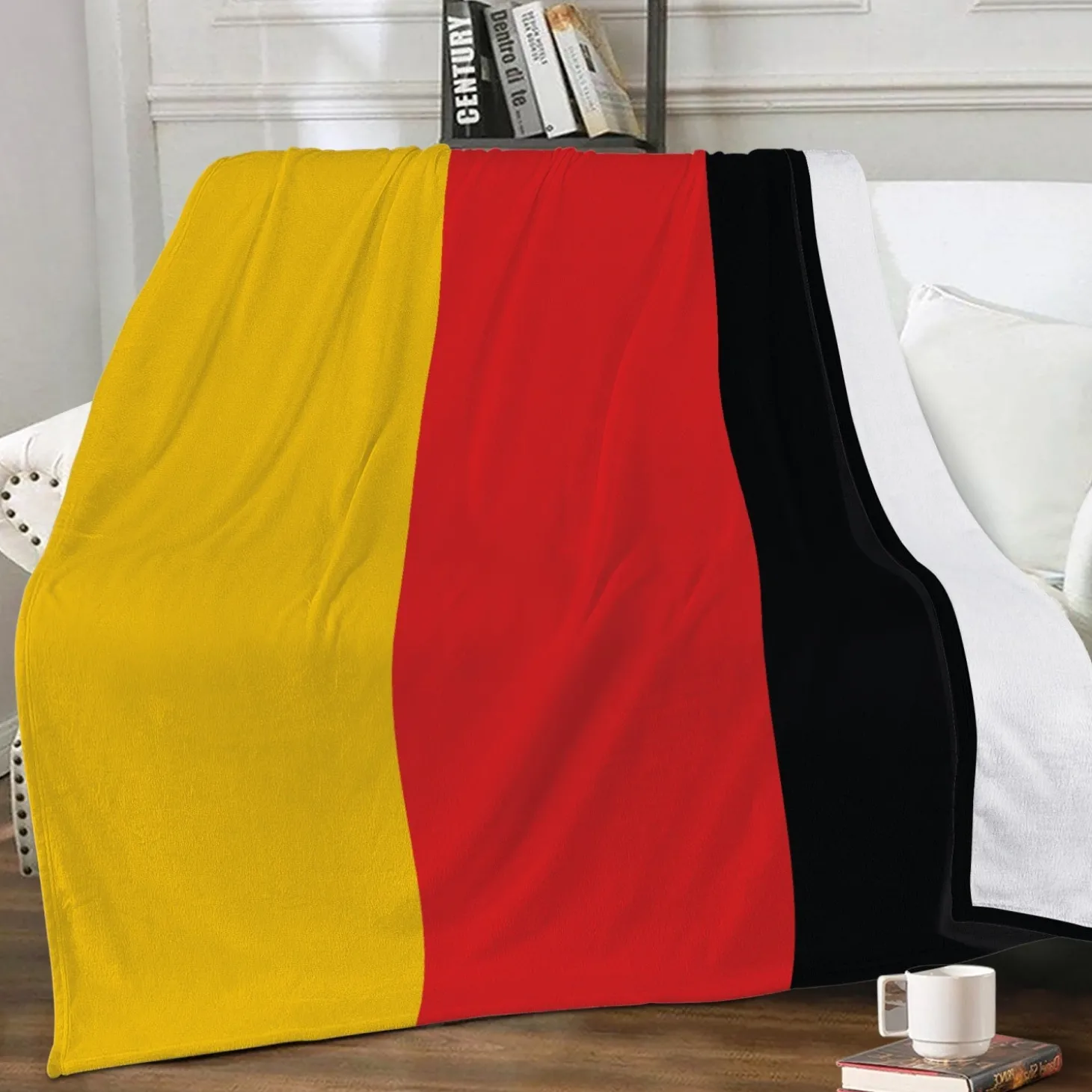 Fleecedecke Deutschland Flagge