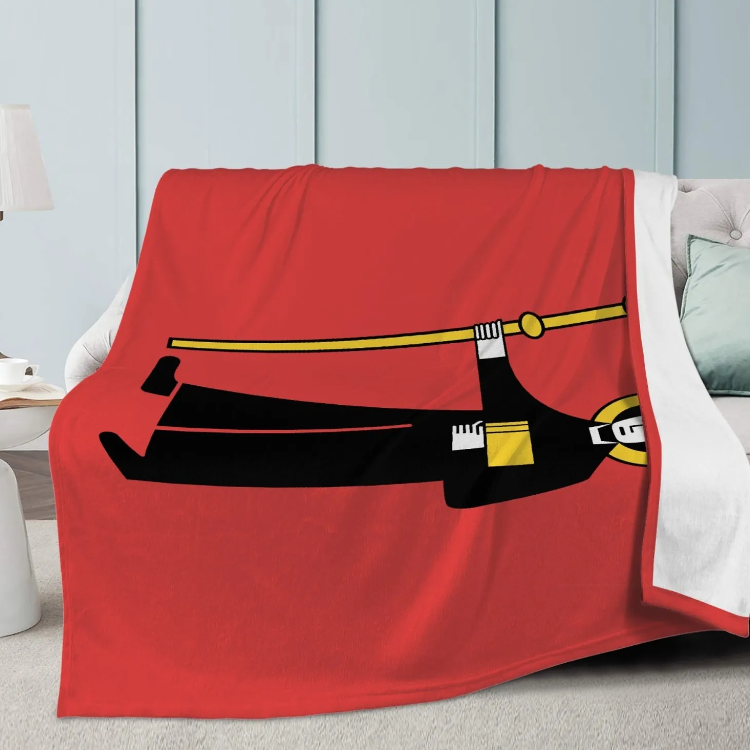 Fleecedecke Glarus Flagge