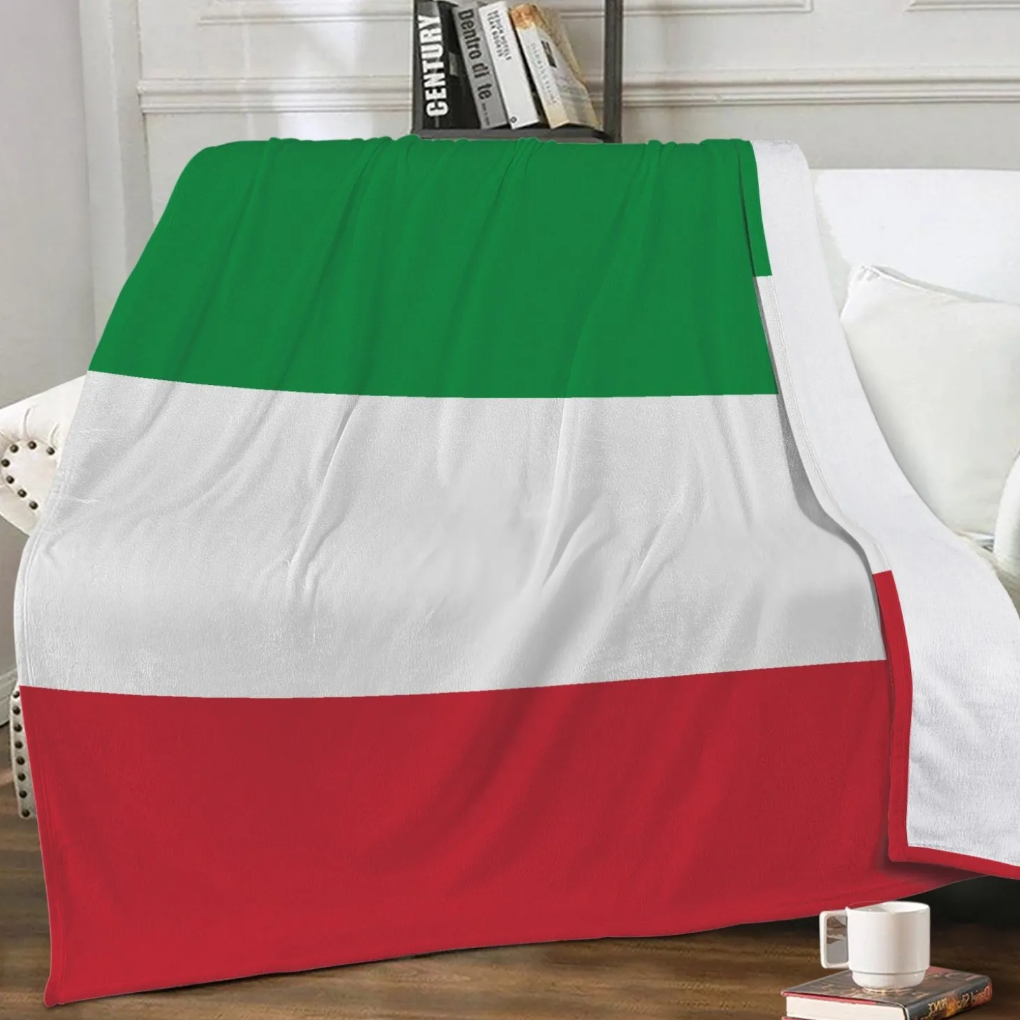 Fleecedecke Italien Flagge