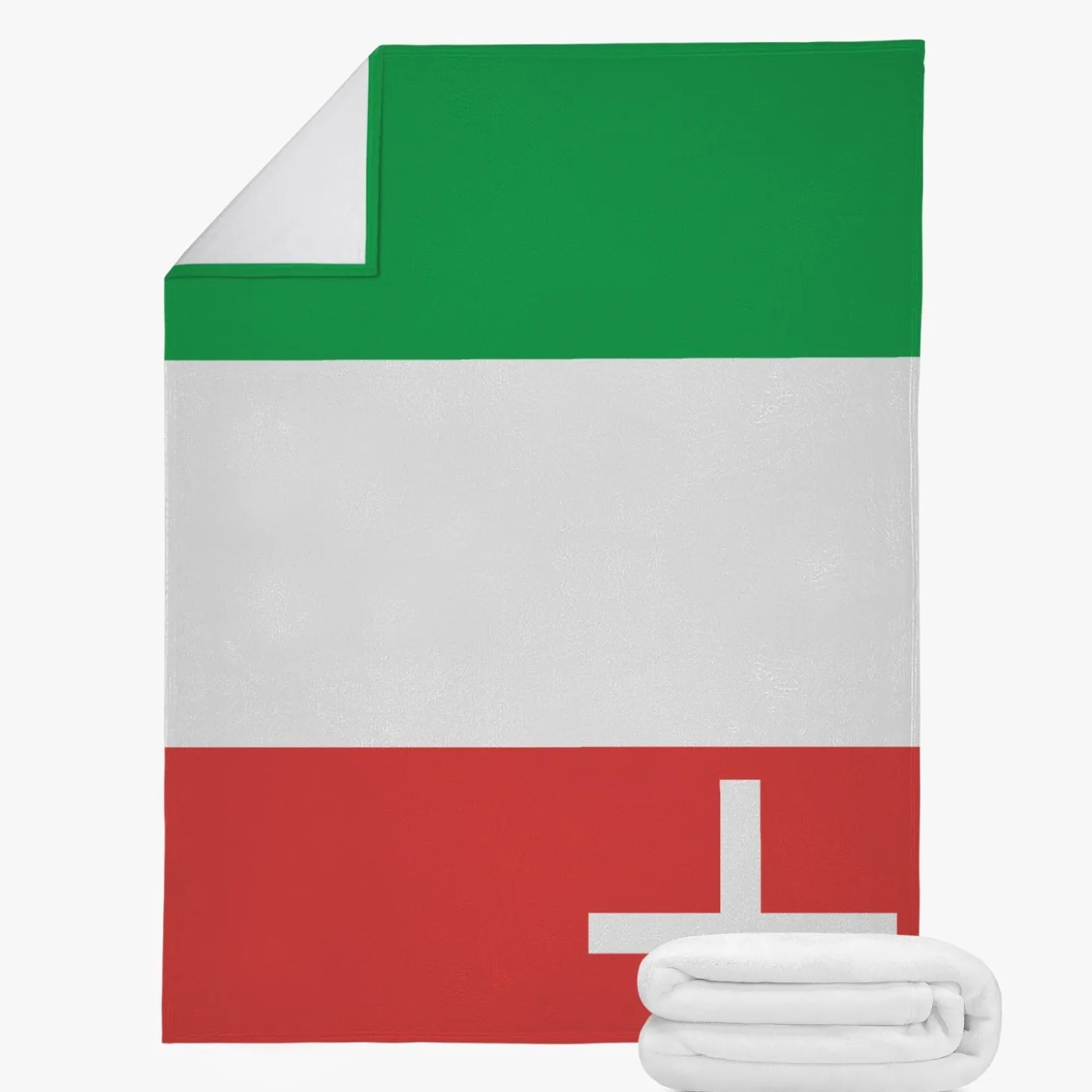 Fleecedecke Neuenburg Flagge