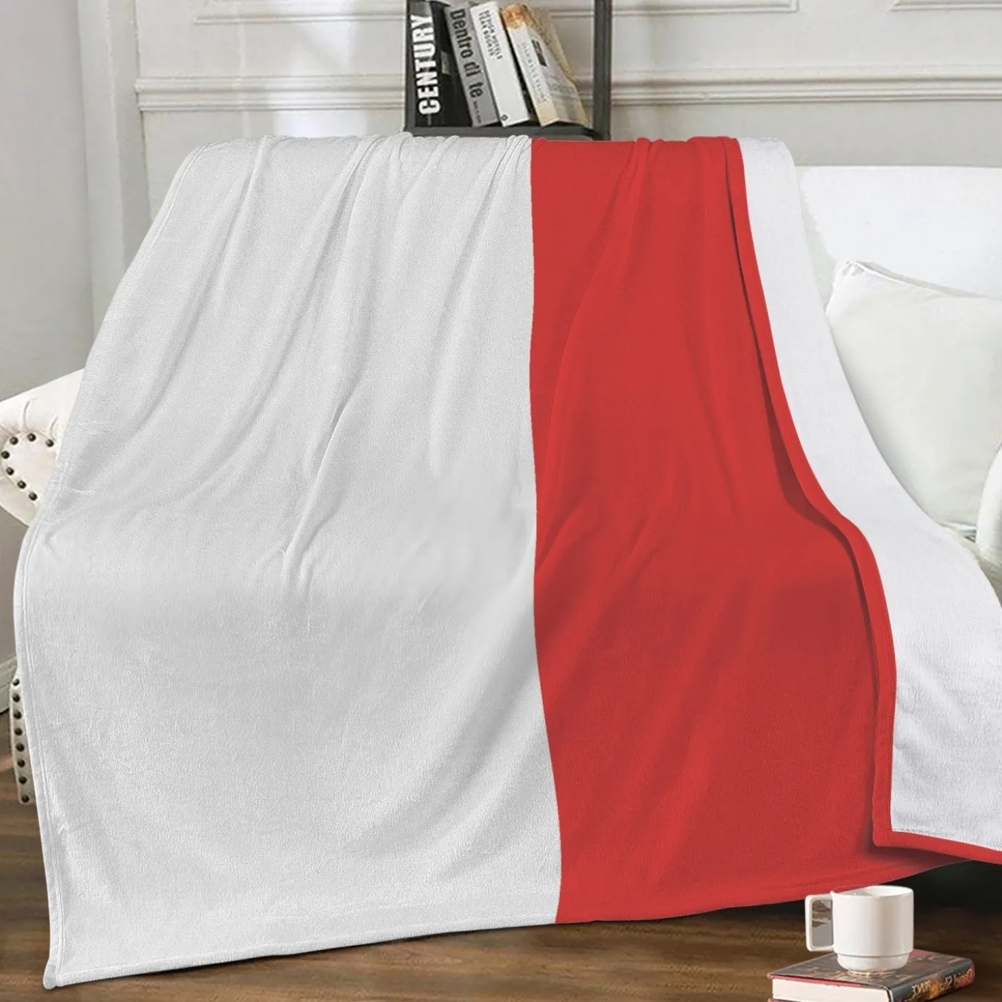 Fleecedecke Solothurn Flagge