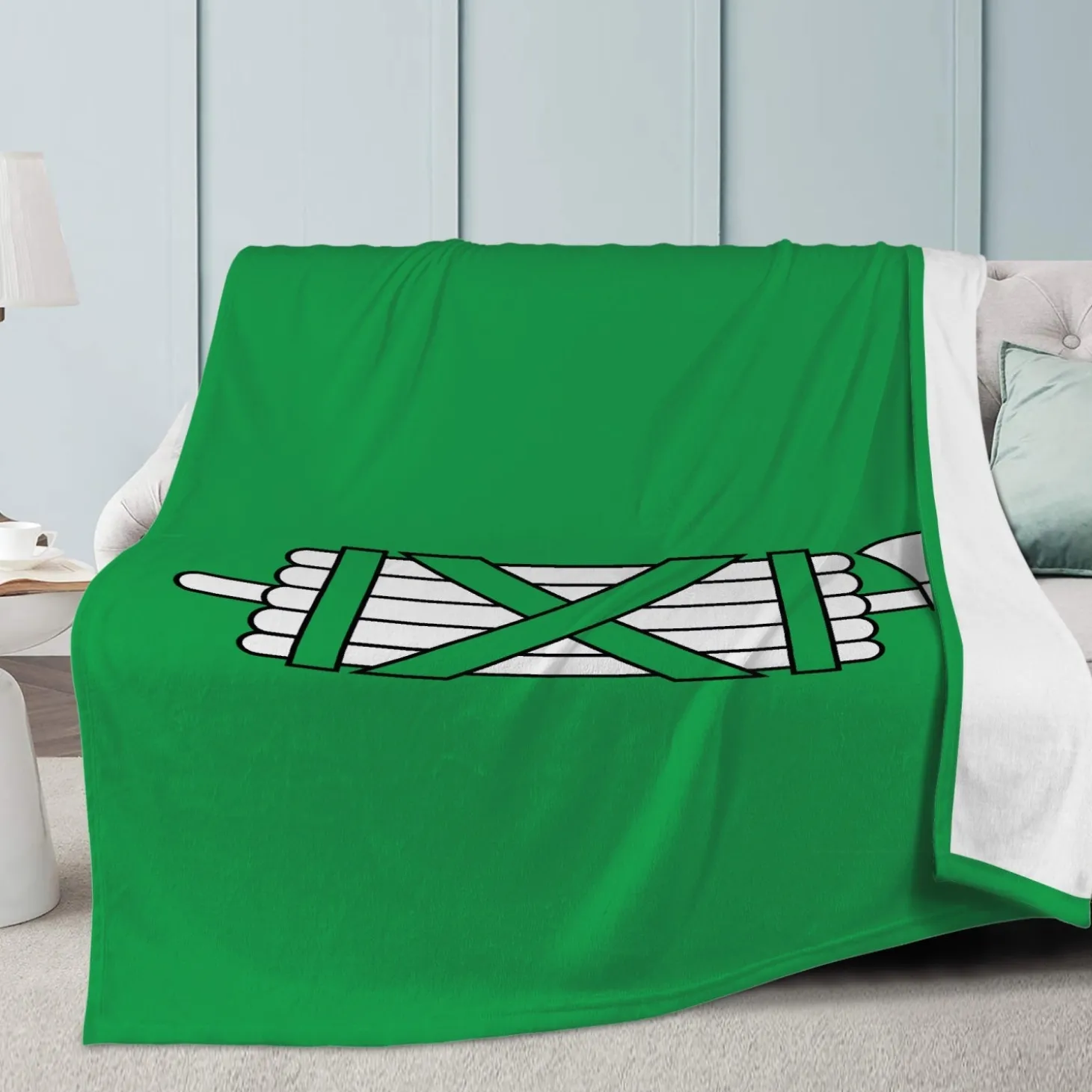 Fleecedecke St. Gallen Flagge