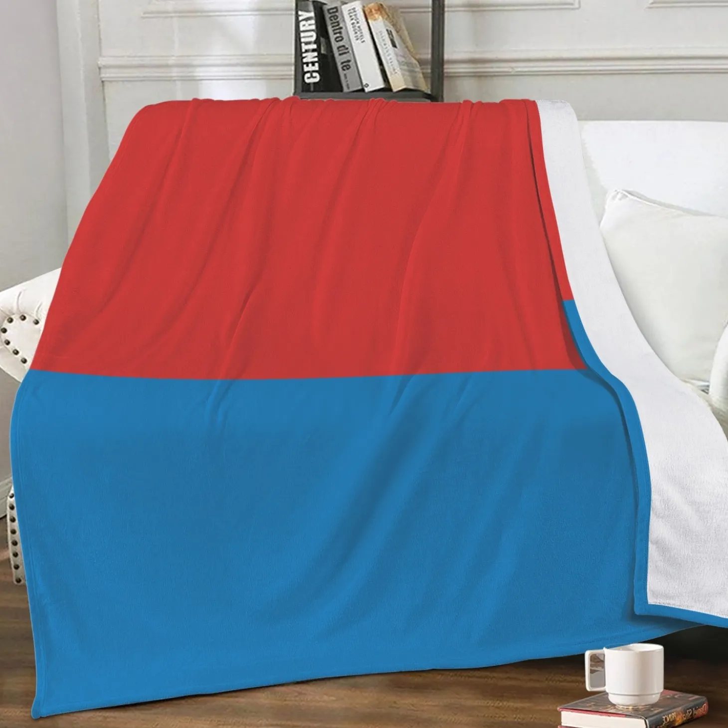Fleecedecke Ticino Flagge