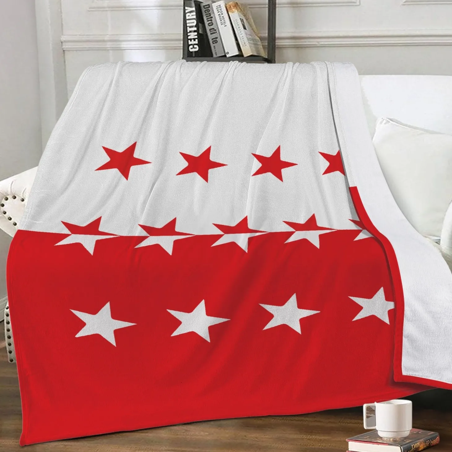 Fleecedecke Wallis Flagge