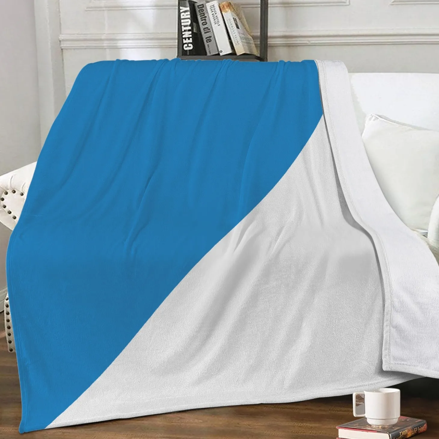Fleecedecke Zürich Flagge