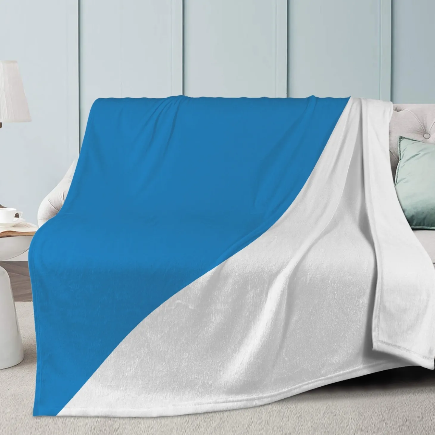 Fleecedecke Zürich Flagge
