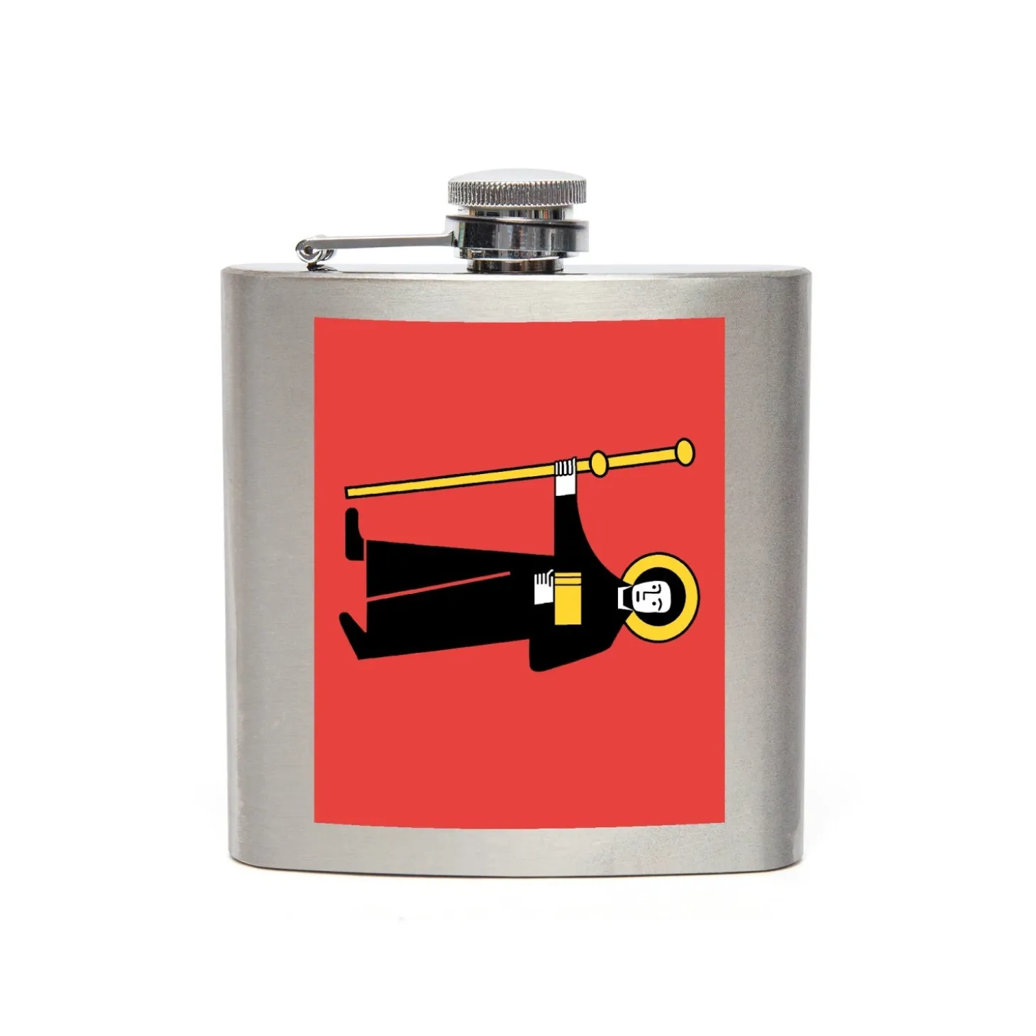 Glarner Taschenflasche Edelstahl
