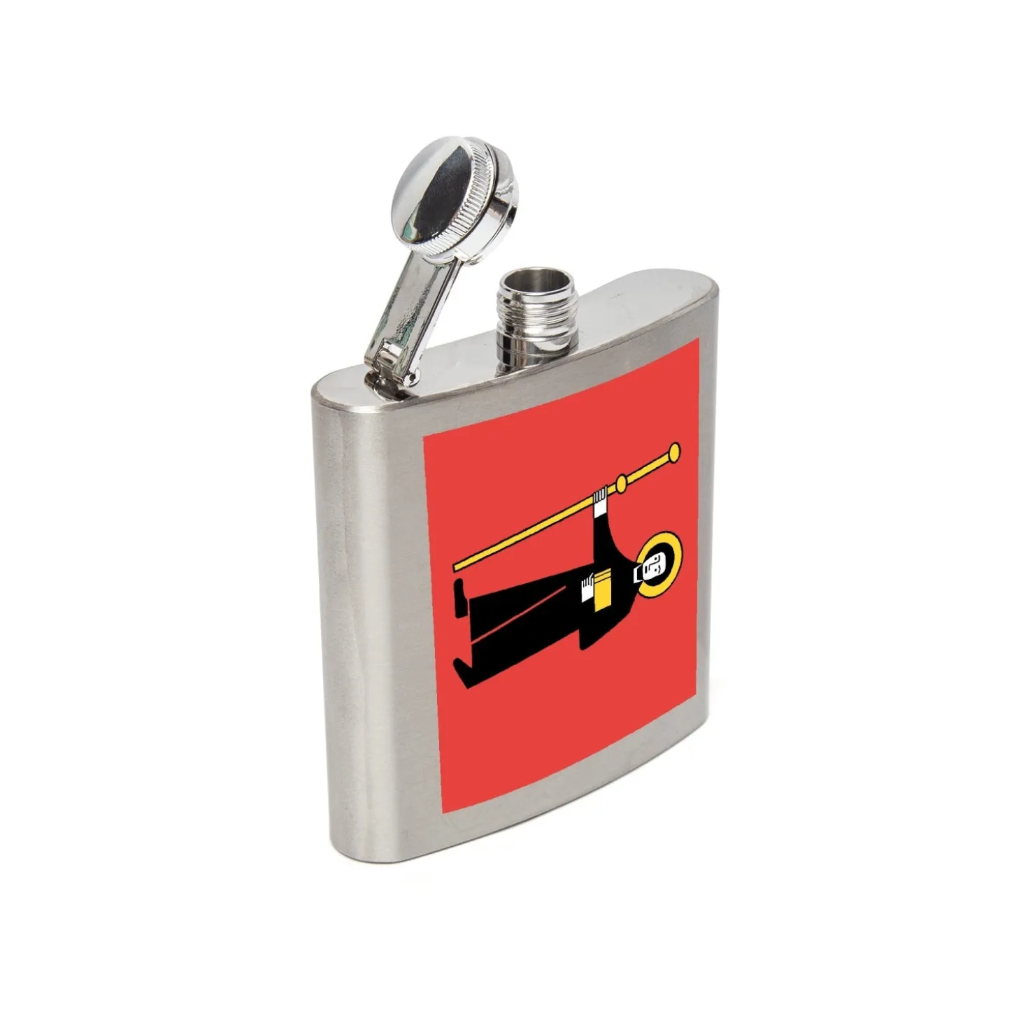 Glarner Taschenflasche Edelstahl