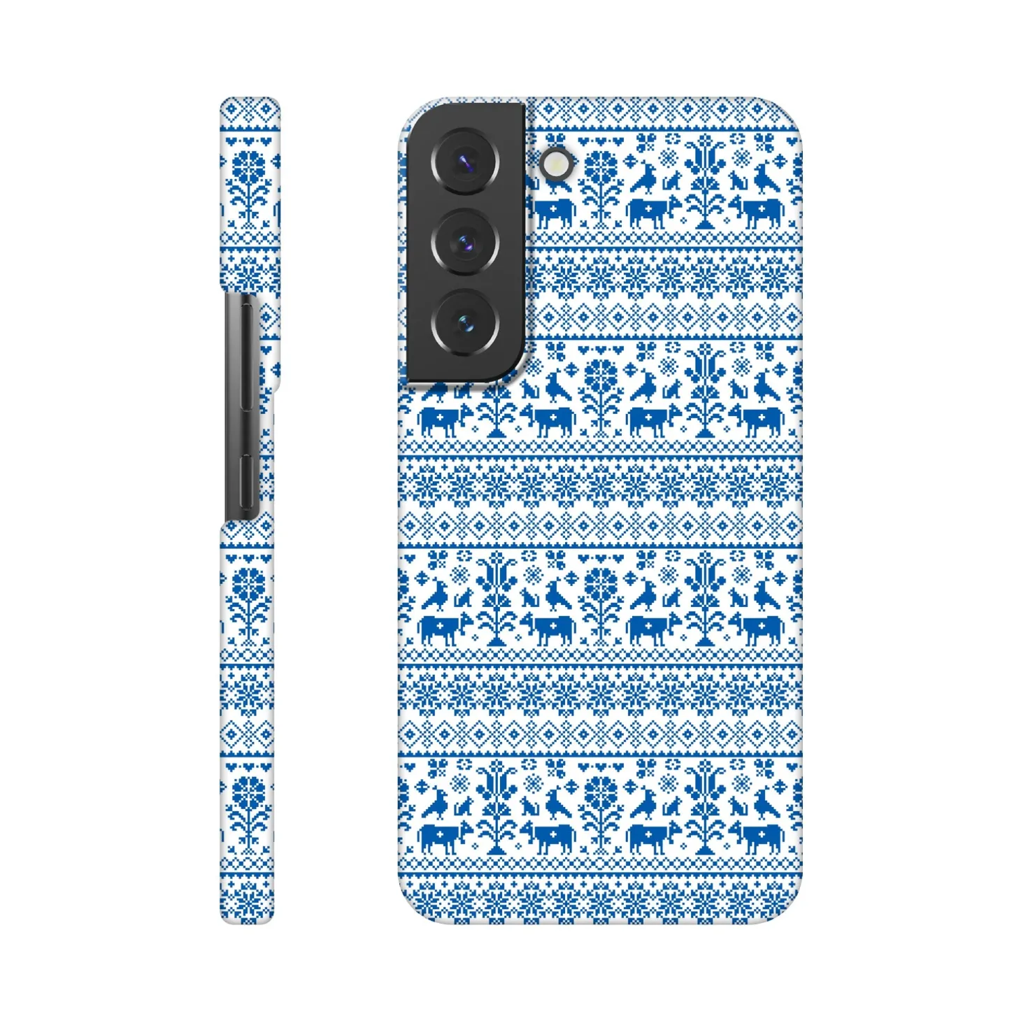 Hülle Schweizer Muster - Slim Case