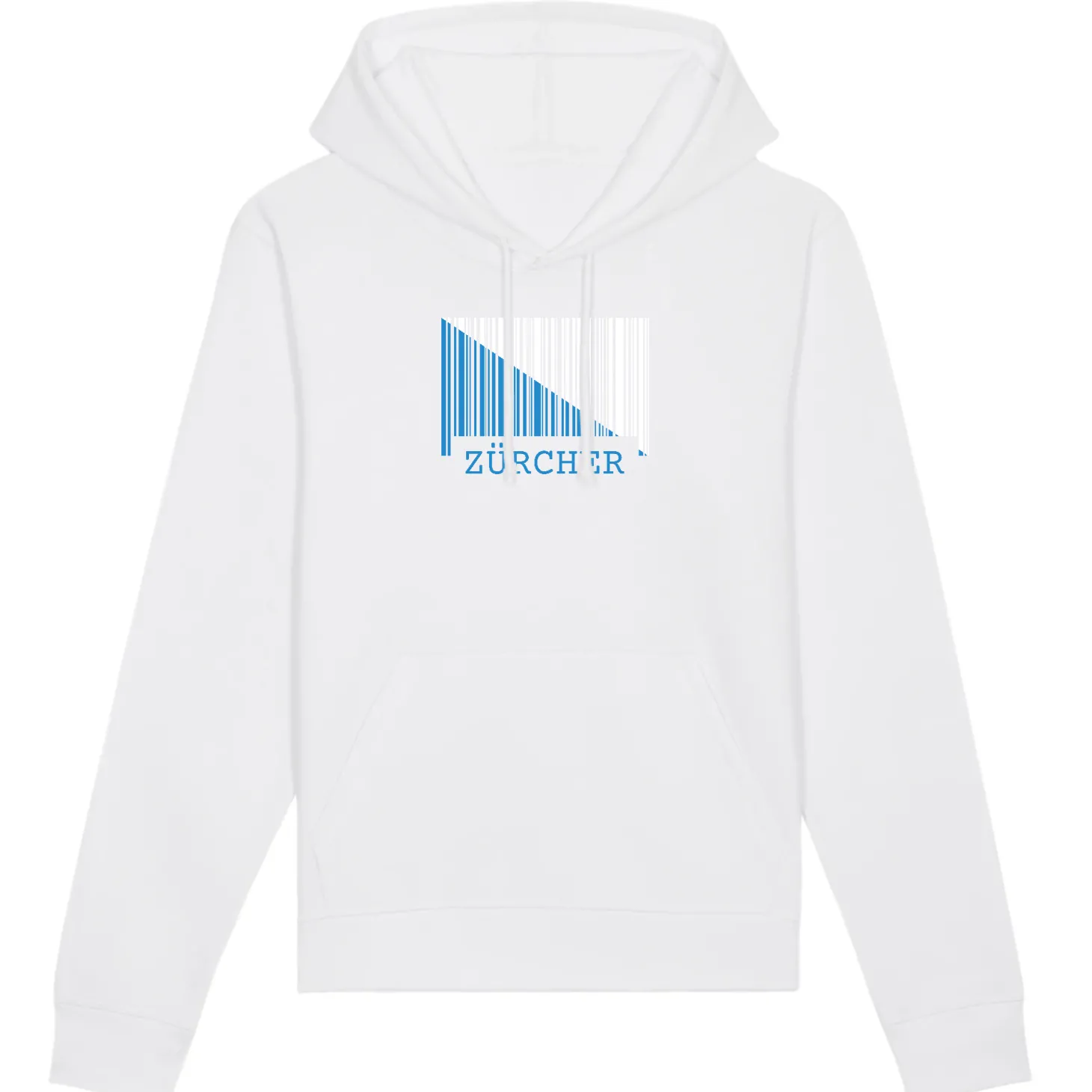 Hoodie BIO | Zürcher Barcode