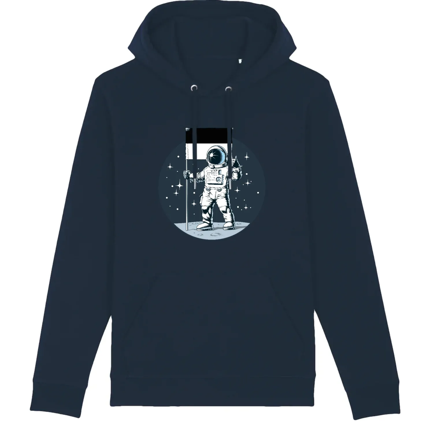 Hoodie Fribourg to the Moon – Premium Bio-Hoodie