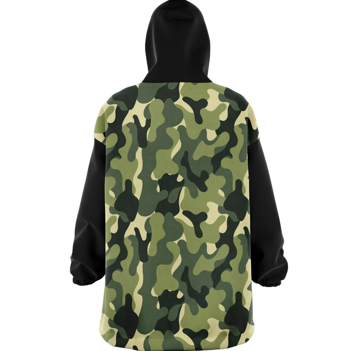 Kuscheliger Kapuzenpullover – Camouflage