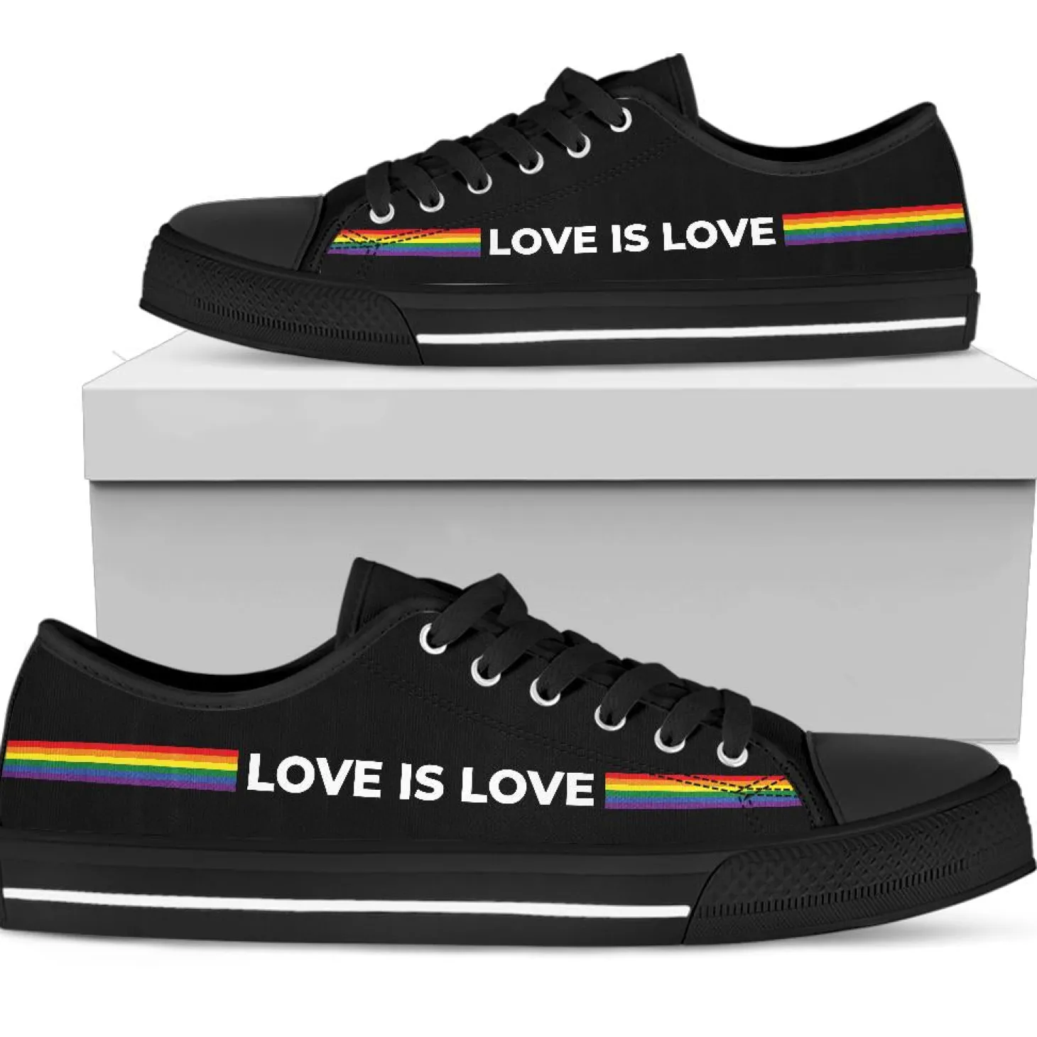 Love is Love Sneaker - Herrengröße