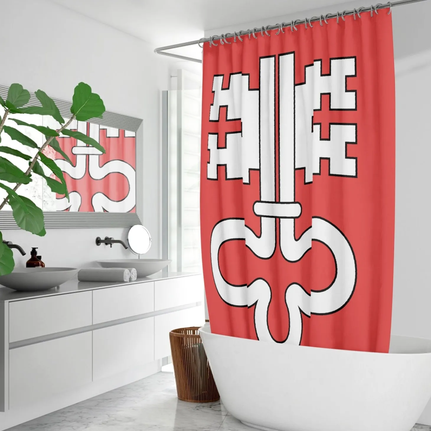 Nidwalden Duschvorhang