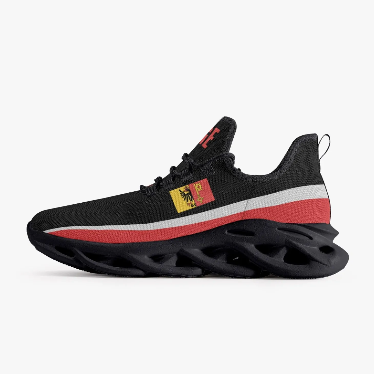 Schwarze Geneva-Sneaker – Herren/Damen
