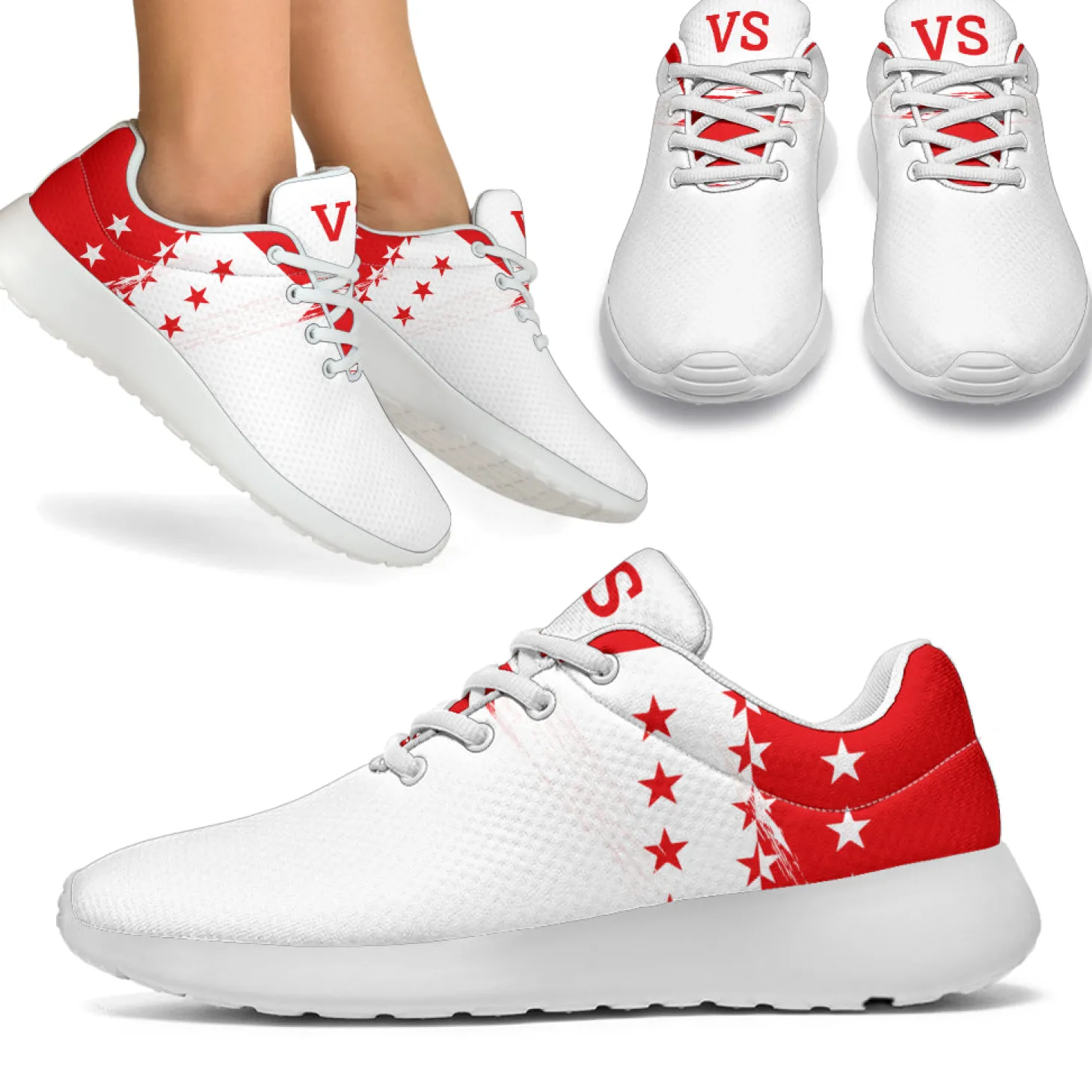 Valais Muster Sneakers - Herrengrößen