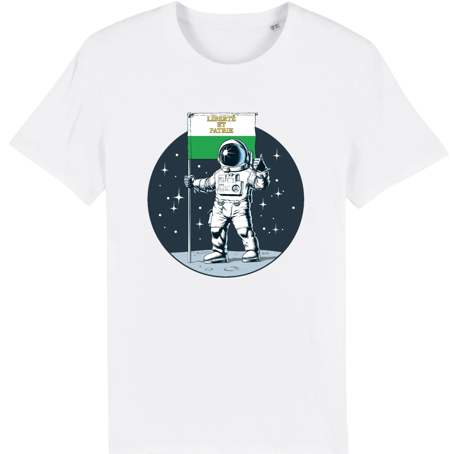 Waadtländer T-Shirt zum Mond – BIO