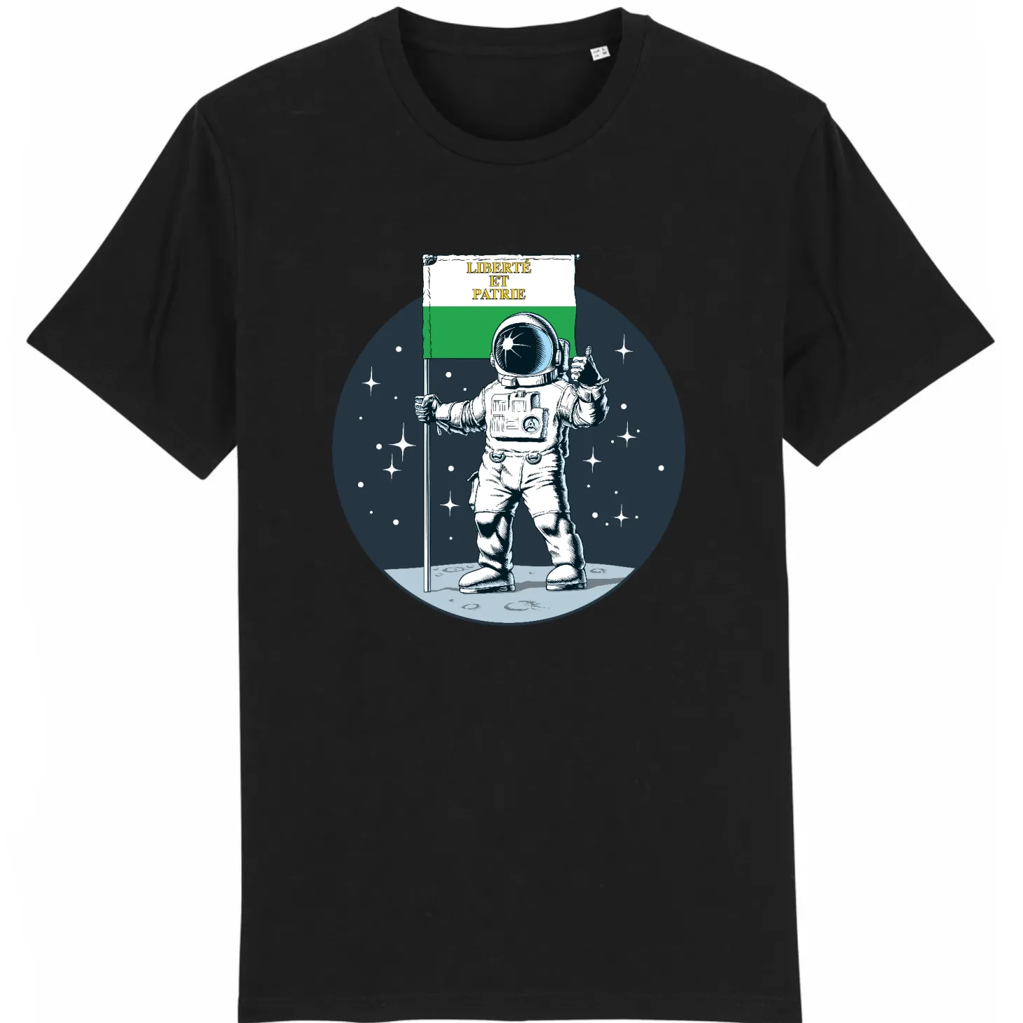 Waadtländer T-Shirt zum Mond – BIO